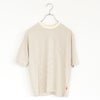 ナローボーダー　クルーネック半袖Tシャツ