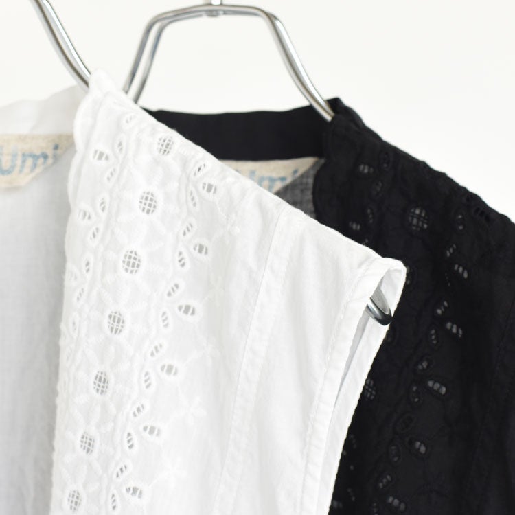 lace side tuck vest レースサイドタックベスト