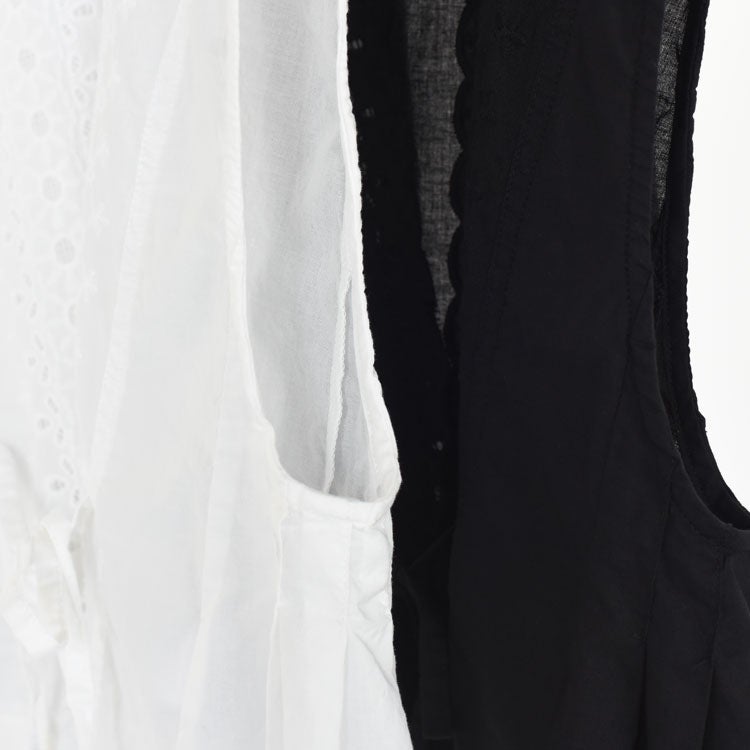 lace side tuck vest レースサイドタックベスト
