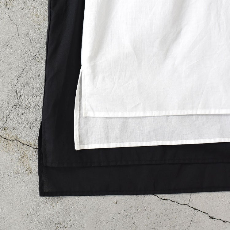 lace collar nosleeve shirt レースカラーノースリーブシャツ