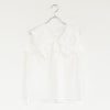 lace collar nosleeve shirt レースカラーノースリーブシャツ