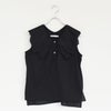lace collar nosleeve shirt レースカラーノースリーブシャツ