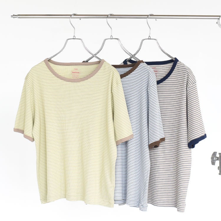 Tubular Rib S/S Border Tee チューブラリブショートスリーブボーダーTシャツ