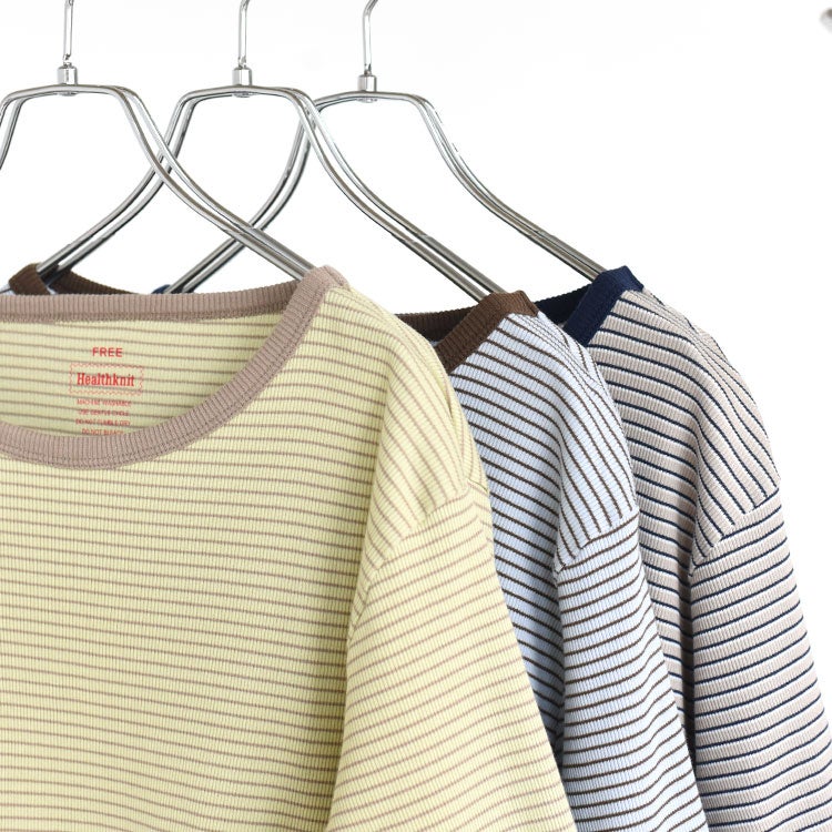 Tubular Rib S/S Border Tee チューブラリブショートスリーブボーダーTシャツ