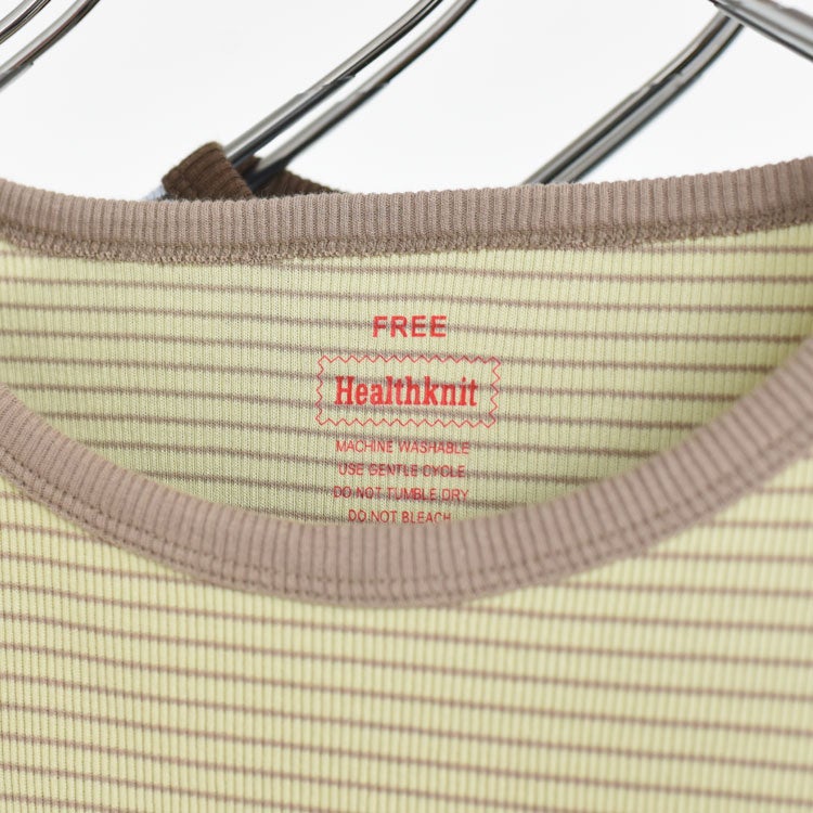 Tubular Rib S/S Border Tee チューブラリブショートスリーブボーダーTシャツ