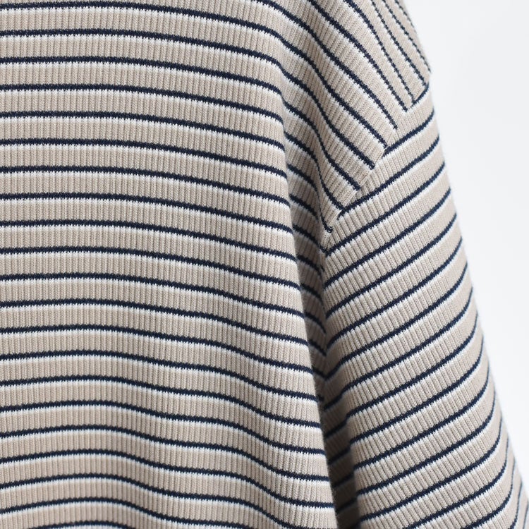 Tubular Rib S/S Border Tee チューブラリブショートスリーブボーダーTシャツ