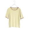 Tubular Rib S/S Border Tee チューブラリブショートスリーブボーダーTシャツ