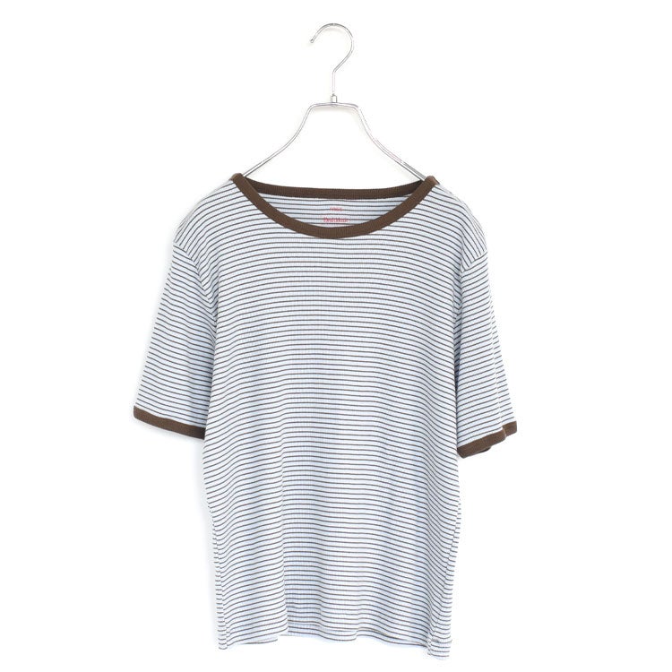 Tubular Rib S/S Border Tee チューブラリブショートスリーブボーダーTシャツ