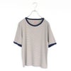 Tubular Rib S/S Border Tee チューブラリブショートスリーブボーダーTシャツ