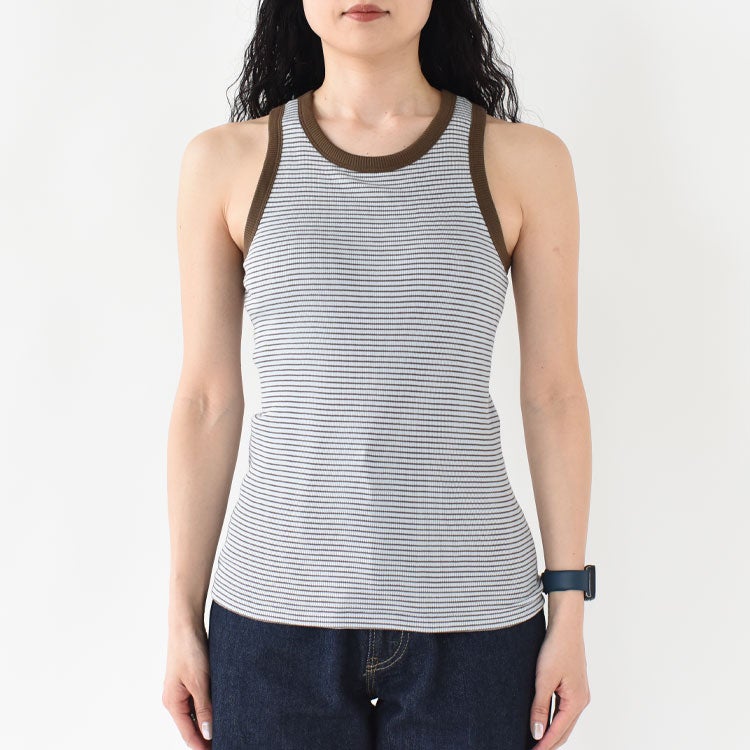Tubular Rib Tanktop チューブラリブタンクトップ