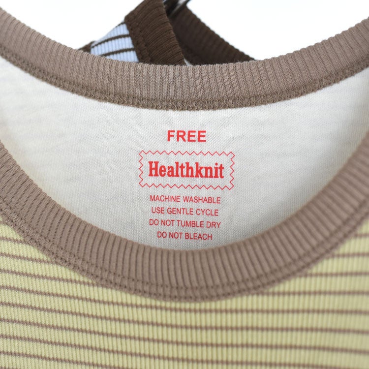 Tubular Rib Tanktop チューブラリブタンクトップ