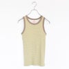 Tubular Rib Tanktop チューブラリブタンクトップ