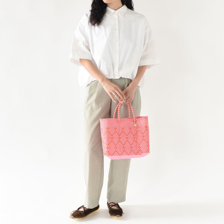 half slv ballon shirt ハーフスリーブバルーンシャツ