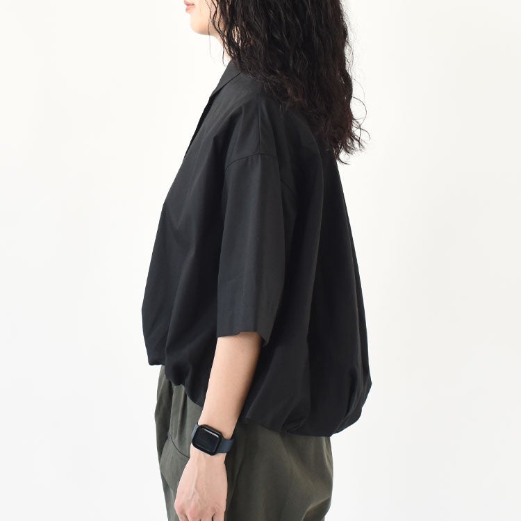 half slv ballon shirt ハーフスリーブバルーンシャツ