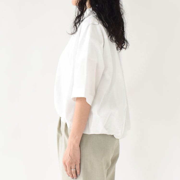 half slv ballon shirt ハーフスリーブバルーンシャツ