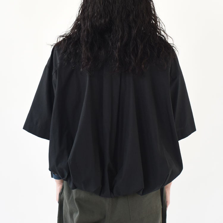half slv ballon shirt ハーフスリーブバルーンシャツ
