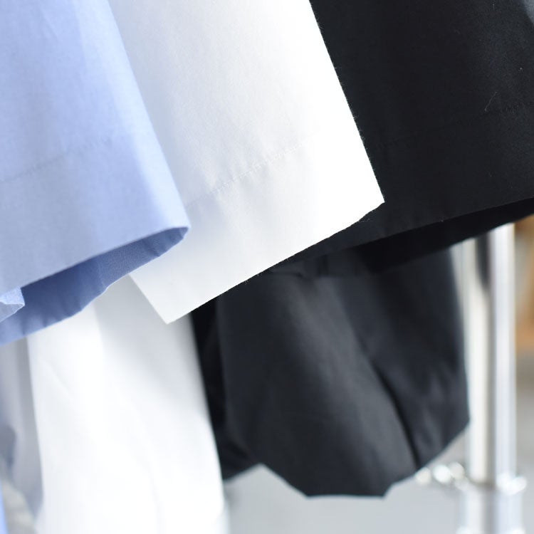 half slv ballon shirt ハーフスリーブバルーンシャツ