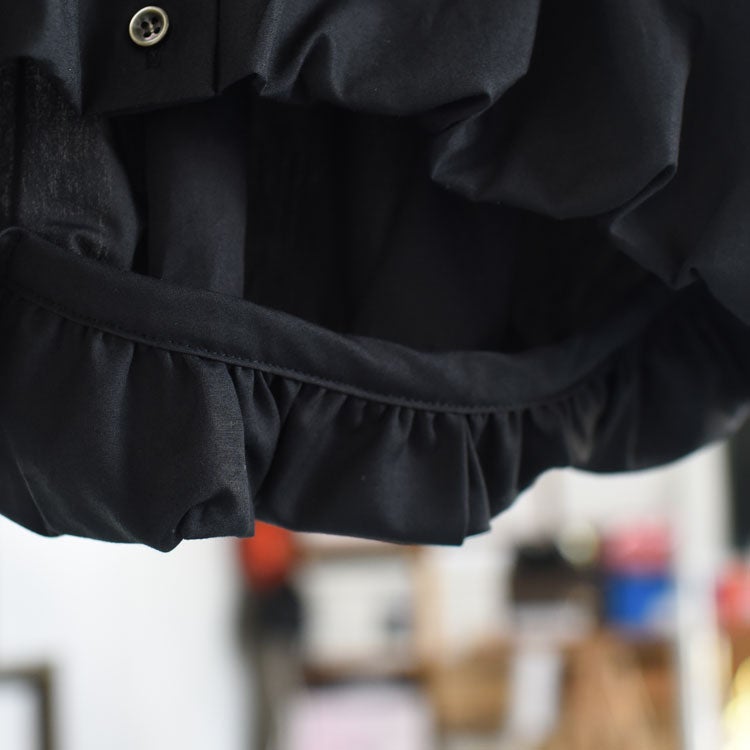 half slv ballon shirt ハーフスリーブバルーンシャツ