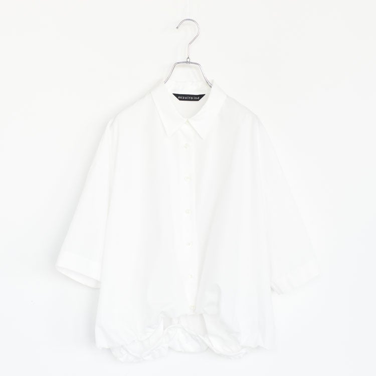 half slv ballon shirt ハーフスリーブバルーンシャツ