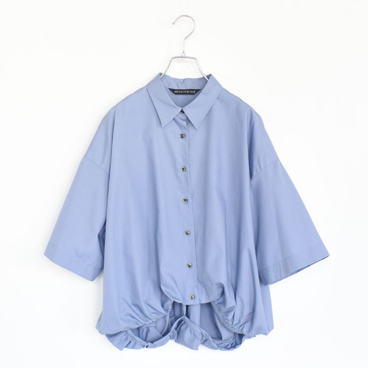 half slv ballon shirt ハーフスリーブバルーンシャツ