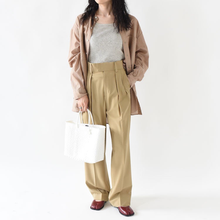 STAND COLLAR DADDY SHIRT スタンドカラーダディーシャツ