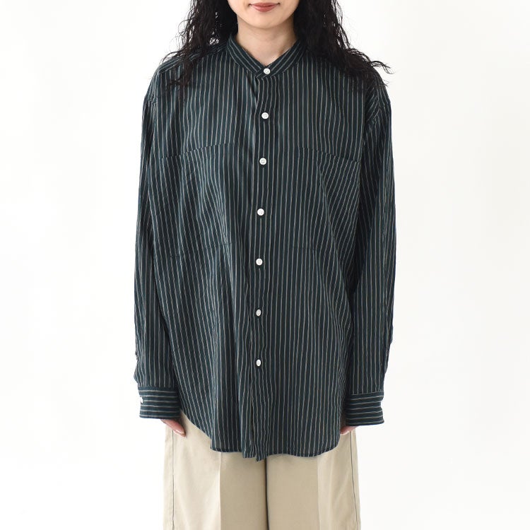 STAND COLLAR DADDY SHIRT スタンドカラーダディーシャツ