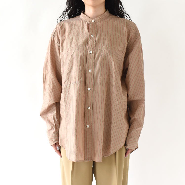 STAND COLLAR DADDY SHIRT スタンドカラーダディーシャツ