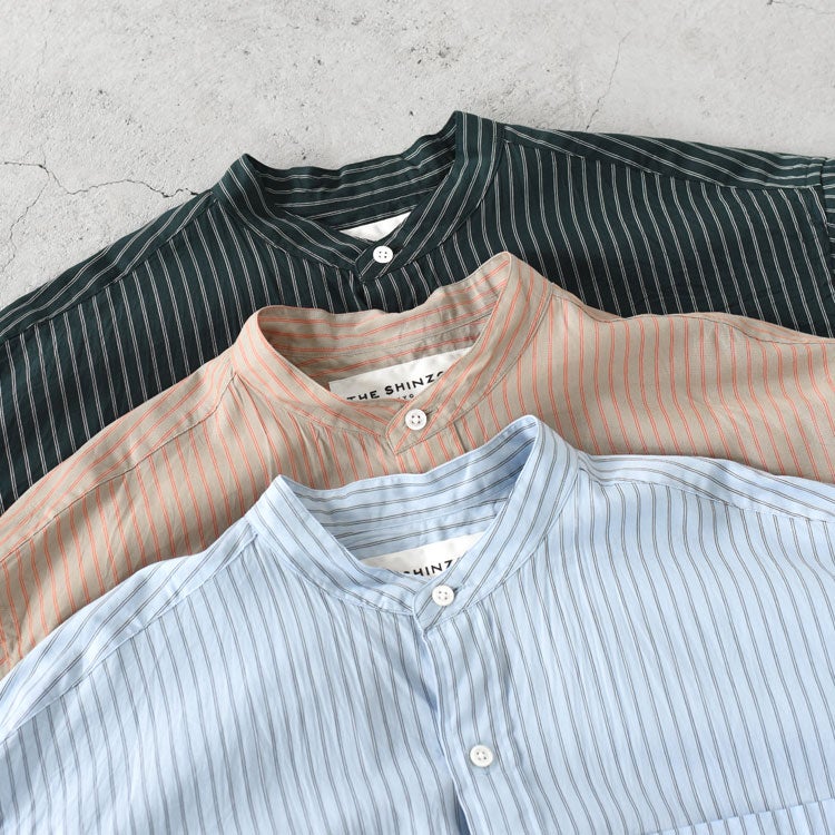 STAND COLLAR DADDY SHIRT スタンドカラーダディーシャツ
