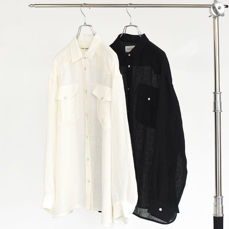 LINEN WESTERN SHIRT リネンウエスタンシャツ