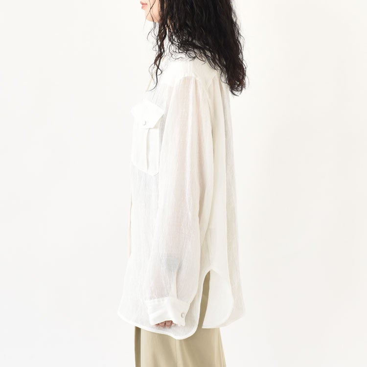 LINEN WESTERN SHIRT リネンウエスタンシャツ