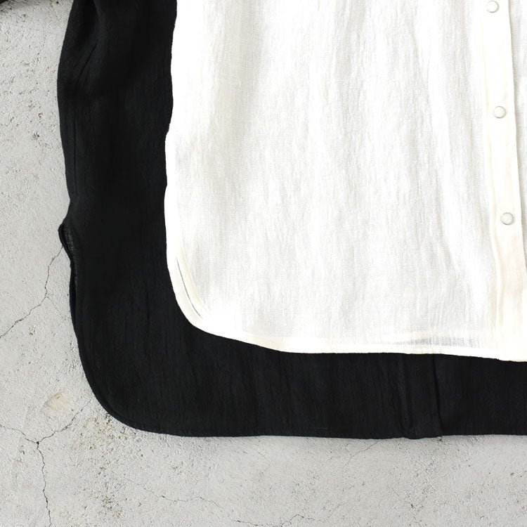 LINEN WESTERN SHIRT リネンウエスタンシャツ