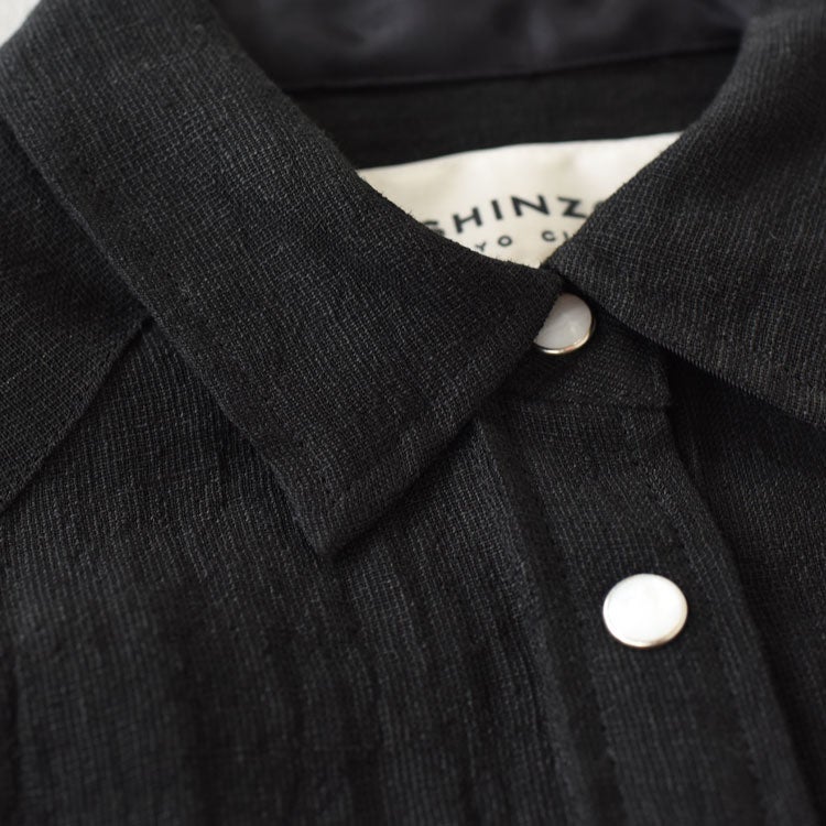 LINEN WESTERN SHIRT リネンウエスタンシャツ