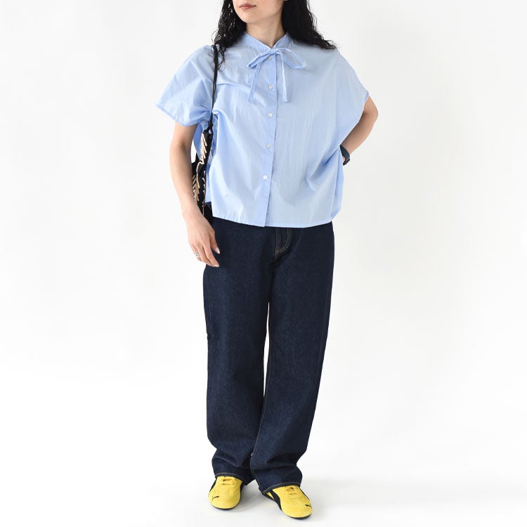 bow-tie wide shirt ボウタイワイドシャツ