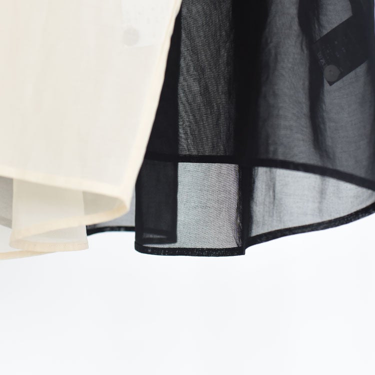 ORGANDY FRENCH BLOUSE オーガンジーフレンチブラウス