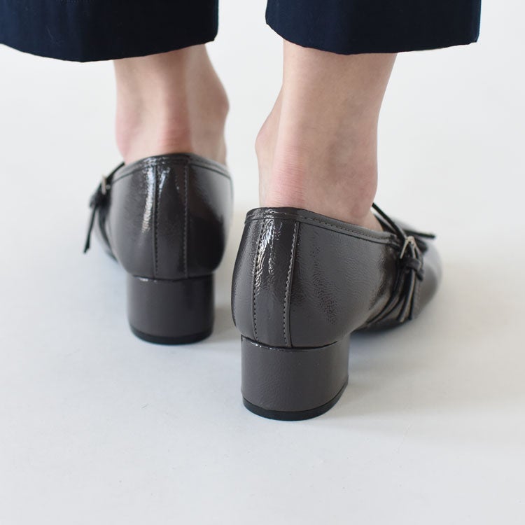 SQUARE TOE TWO STRAP MARYJANE(4CM) スクエアトゥツーストラップメリージェーン