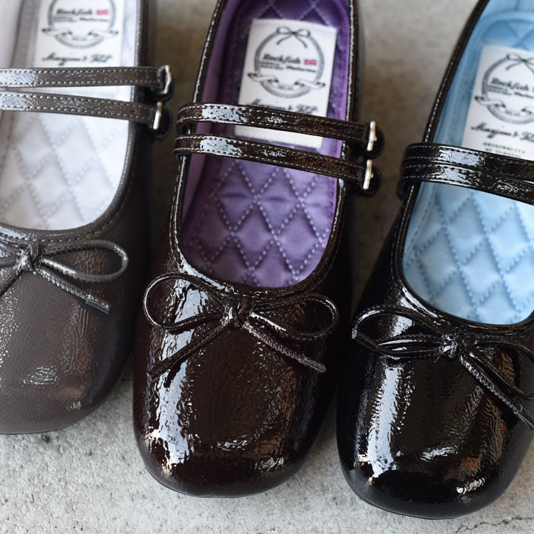 SQUARE TOE TWO STRAP MARYJANE(4CM) スクエアトゥツーストラップメリージェーン