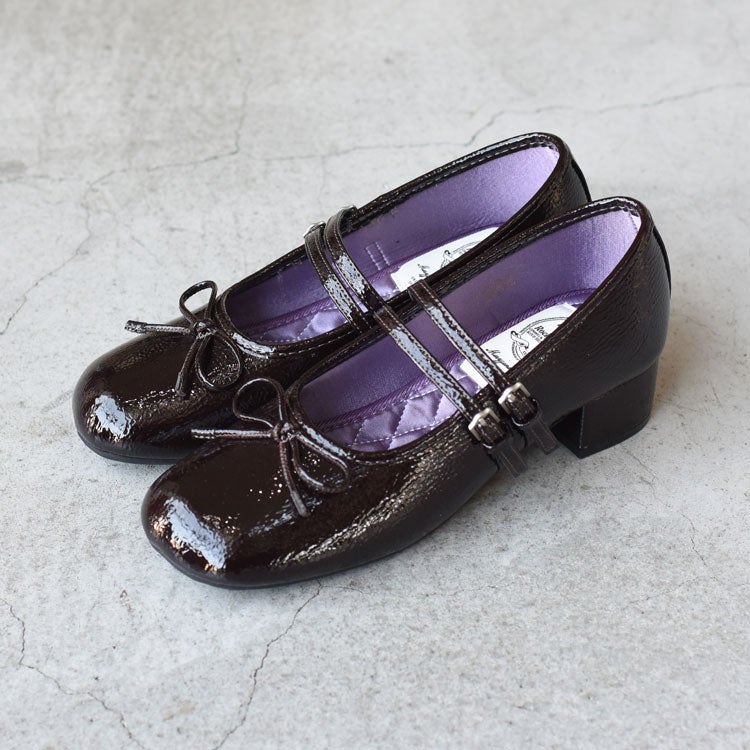 SQUARE TOE TWO STRAP MARYJANE(4CM) スクエアトゥツーストラップメリージェーン