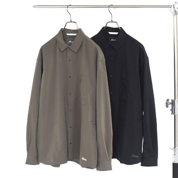 DOT AIR COMFY L/S SHIRT ドットエア コンフィ ロングスリーブシャツ