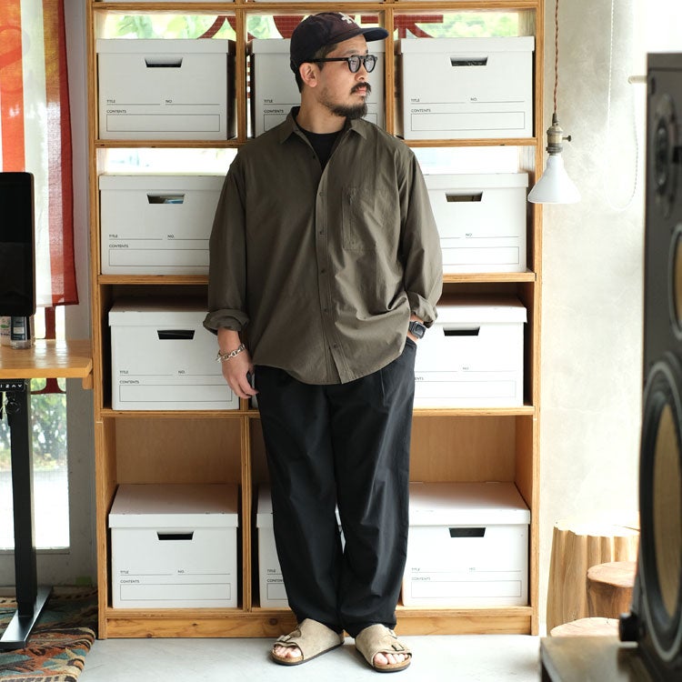 DOT AIR COMFY L/S SHIRT ドットエア コンフィ ロングスリーブシャツ