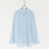 RAMIE CHAMBRAY OPEN COLLER L/S SHIRT ラミーシャンブレー  オープンカラー L/S シャツ