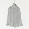 RAMIE CHAMBRAY OPEN COLLER L/S SHIRT ラミーシャンブレー  オープンカラー L/S シャツ