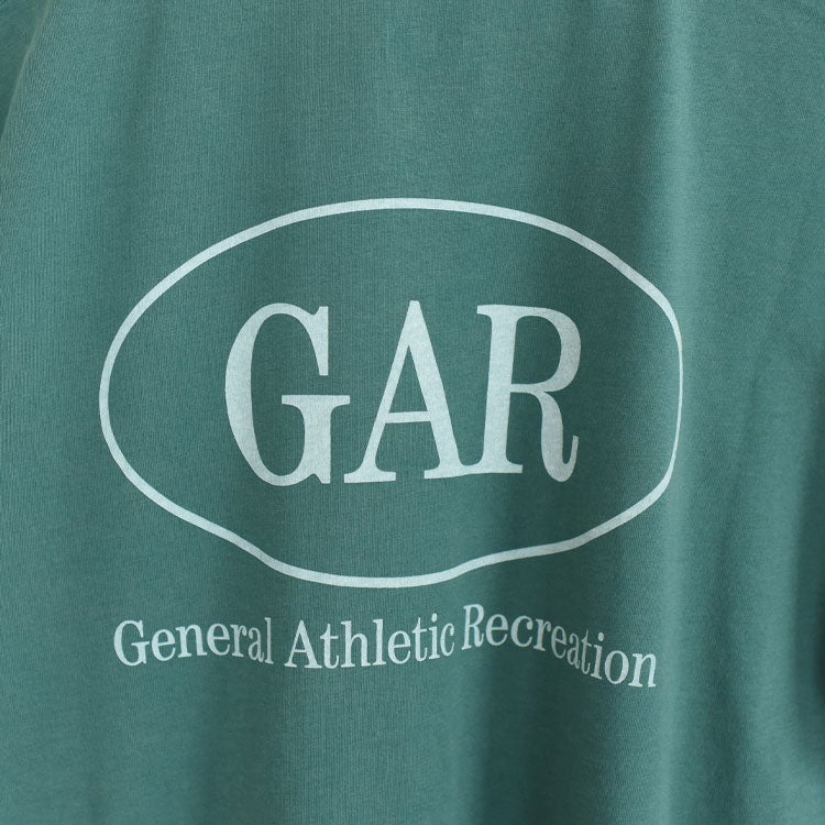 GAR TYPOGRAPHIC COLORED S/S T タイポグラフィックカラードショートスリーブティー