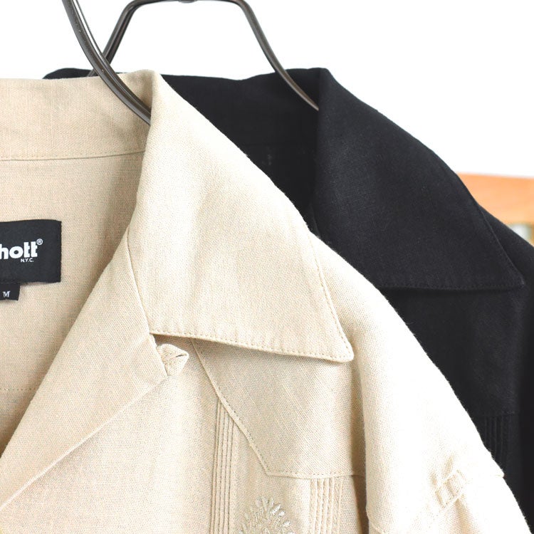 LINEN GUAYABERA SHIRT リネン グァジャベーラシャツ