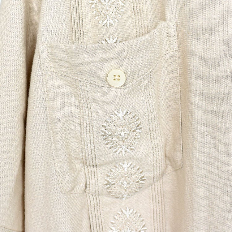 LINEN GUAYABERA SHIRT リネン グァジャベーラシャツ