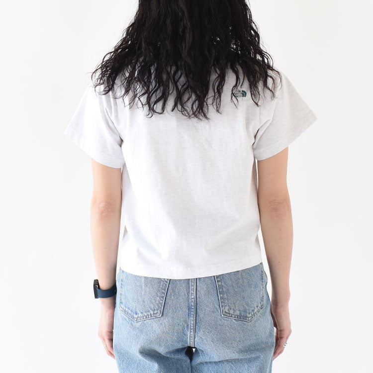 GAR SMALLER TYPOGRAPHIC WHITE S/S GARスモーラータイポグラフィックショートスリーブティー