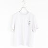 GAR SMALLER TYPOGRAPHIC WHITE S/S GARスモーラータイポグラフィックショートスリーブティー