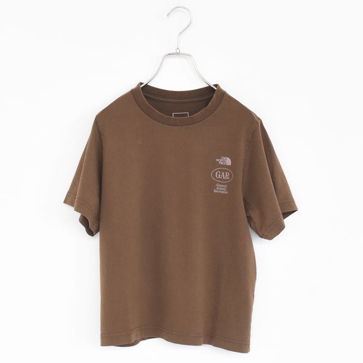 GAR SMALLER TYPOGRAPHIC WHITE S/S GARスモーラータイポグラフィックショートスリーブティー