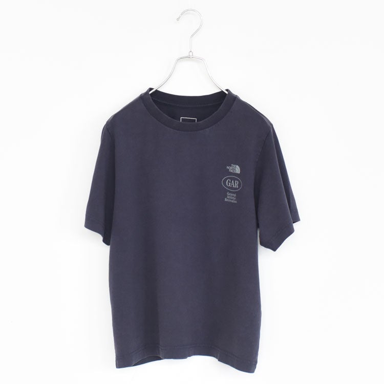 GAR SMALLER TYPOGRAPHIC WHITE S/S GARスモーラータイポグラフィックショートスリーブティー