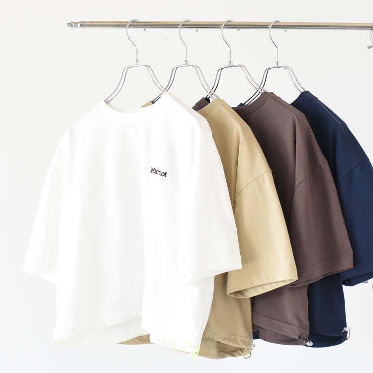 Cropped Cord T-Shirt マーモットクロップドコードティーシャツ