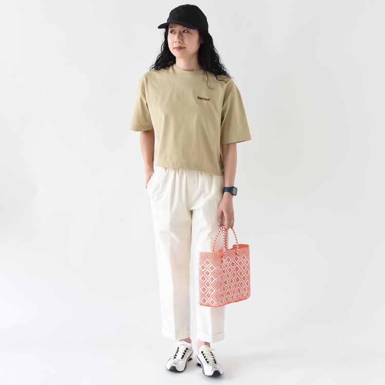 Cropped Cord T-Shirt マーモットクロップドコードティーシャツ